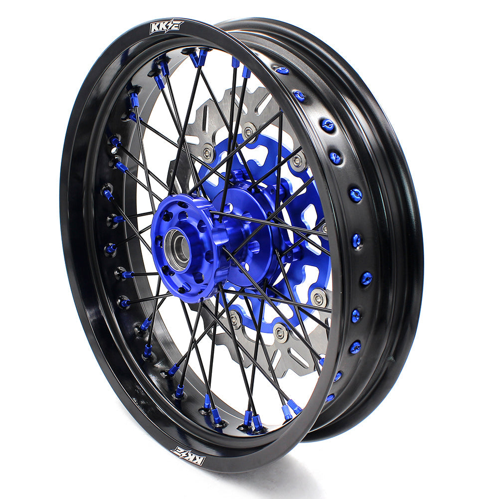 KKE 3.5/4.25*17" Supermoto Wheels For SUZUKI DRZ400 DRZ400E DRZ400S