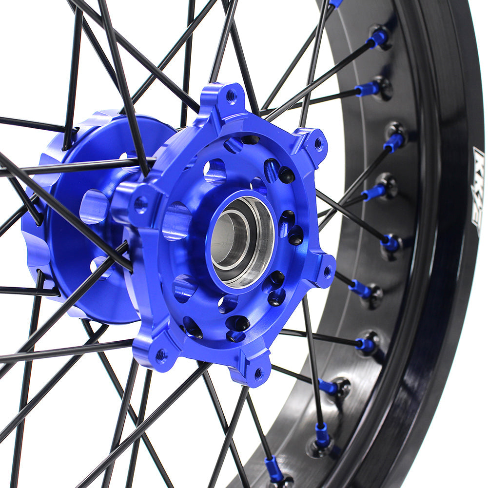 KKE 3.5/4.25 Supermoto Spoked Wheels For SUZUKI DRZ400SM 2005-2024 Dirtbikes