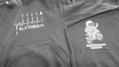 YOUTH HOODIE - I do better wheelies than you - limited edition - Howling Moto