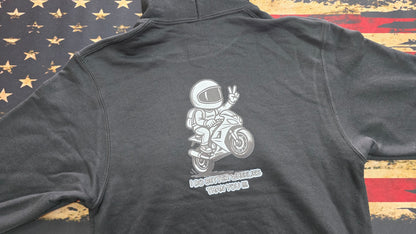YOUTH HOODIE - I do better wheelies than you - limited edition - Howling Moto