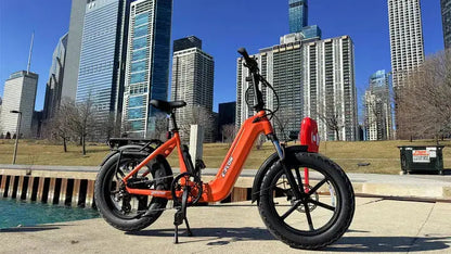 YOUNG Electric E-Flow 750W Folding eBike - Howling Moto