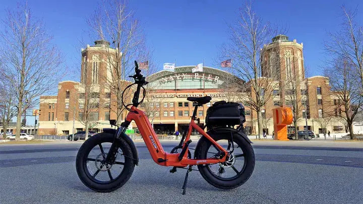 YOUNG Electric E-Flow 750W Folding eBike - Howling Moto