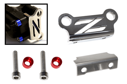 ZSPEC Coil Bracket Kit w/"Z" Cut-Out for Nissan Z32 300zx, Stainless - Howling Moto