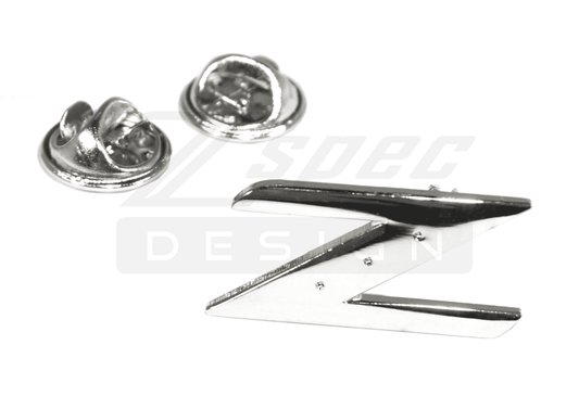 ZSPEC Nissan Z33 350z Z-Style Lapel / Hat Pin, Chrome - Howling Moto