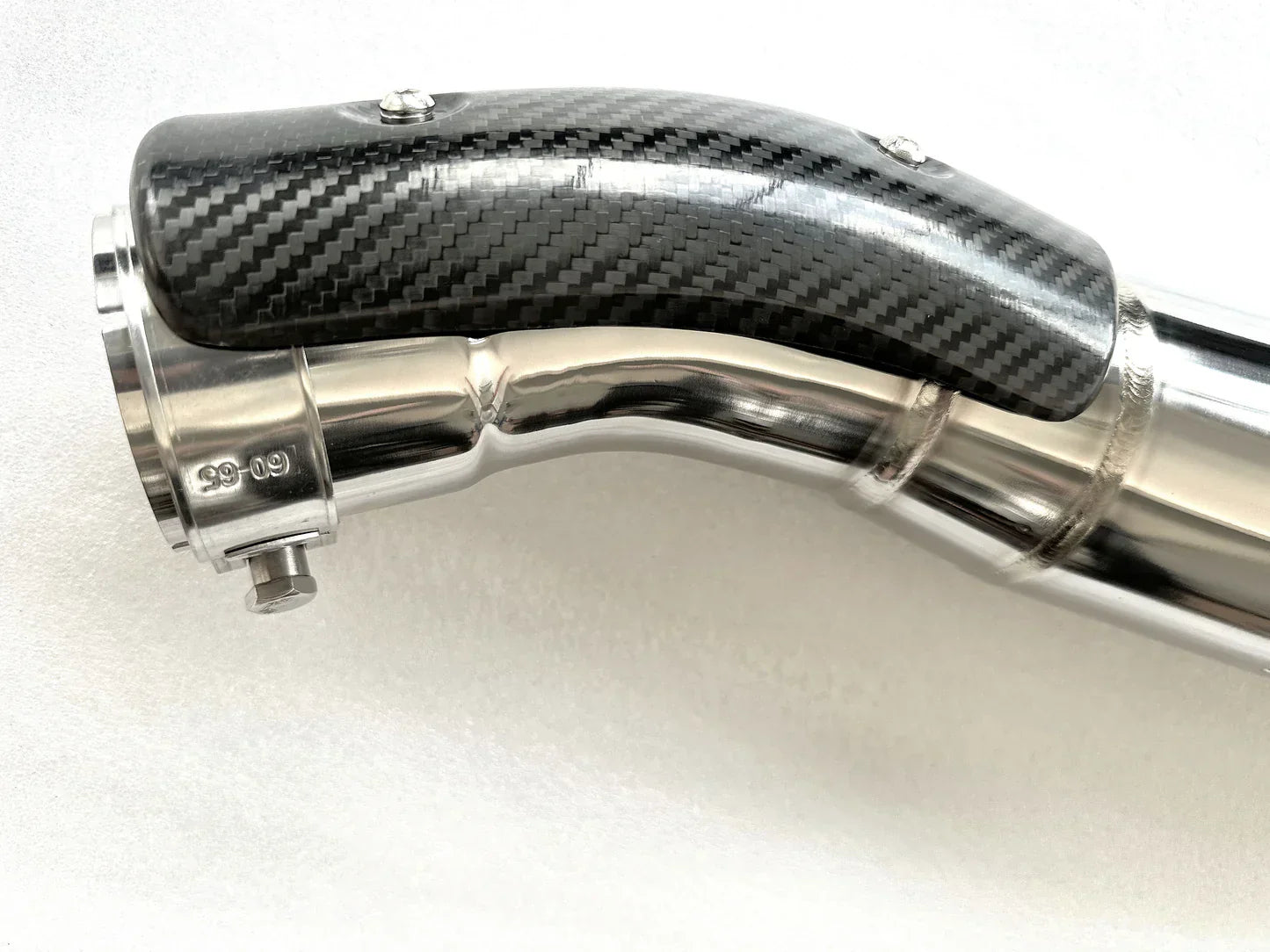 Kawasaki Ninja ZH2 H2R titanium slip-on exhaust with carbon fiber cover by Bill's Exhausts, in stock.