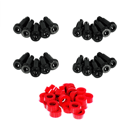 ZSPEC Shoulder-Bolt Timing Covers Fastener Kit for '84-89 Nissan 300zx Z31, Titanium - Howling Moto