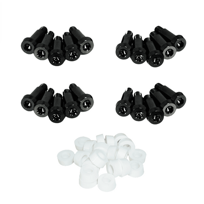 ZSPEC Shoulder-Bolt Timing Covers Fastener Kit for '84-89 Nissan 300zx Z31, Titanium - Howling Moto