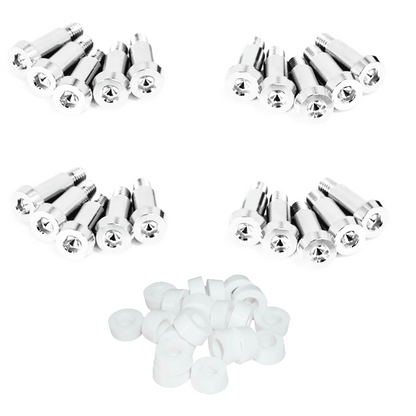 ZSPEC Shoulder-Bolt Timing Covers Fastener Kit for '84-89 Nissan 300zx Z31, Titanium - Howling Moto