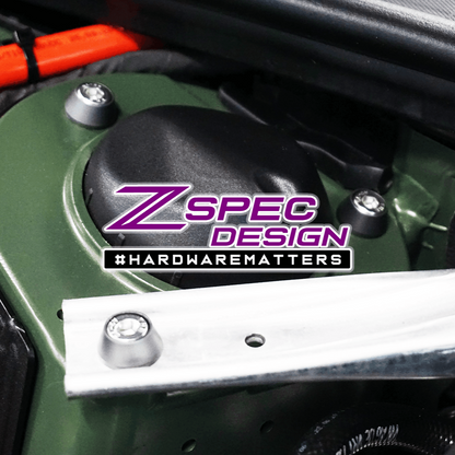 ZSPEC Stage-1 Dress Up Bolts® Fastener Kit for '18-22+ Audi A5 8W6 2.0L, Stainless & Billet - Howling Moto