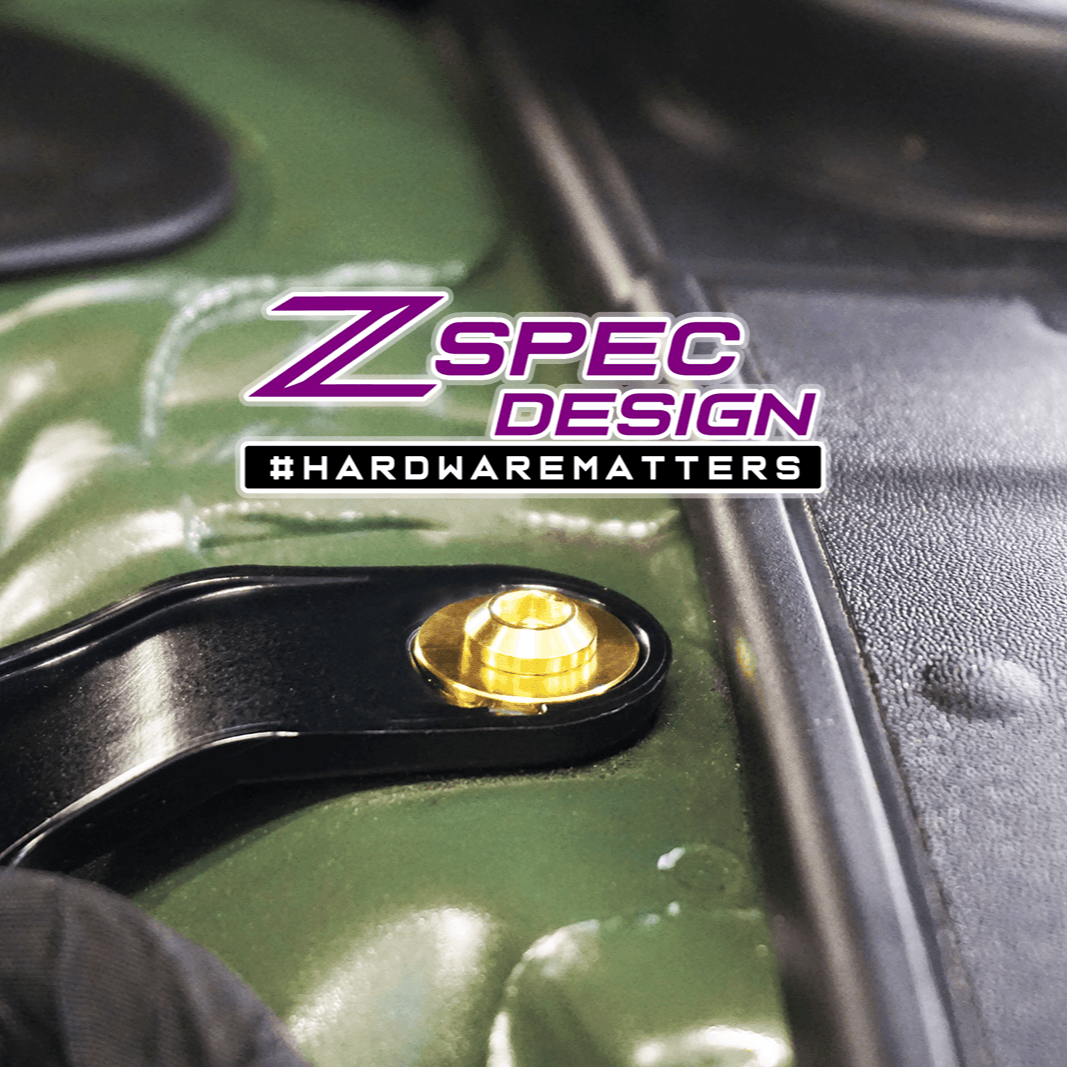 ZSPEC Stage-1 Dress Up Bolts® Fastener Kit for '18-23+ Audi A5 8W6 2.0L, Titanium - Howling Moto