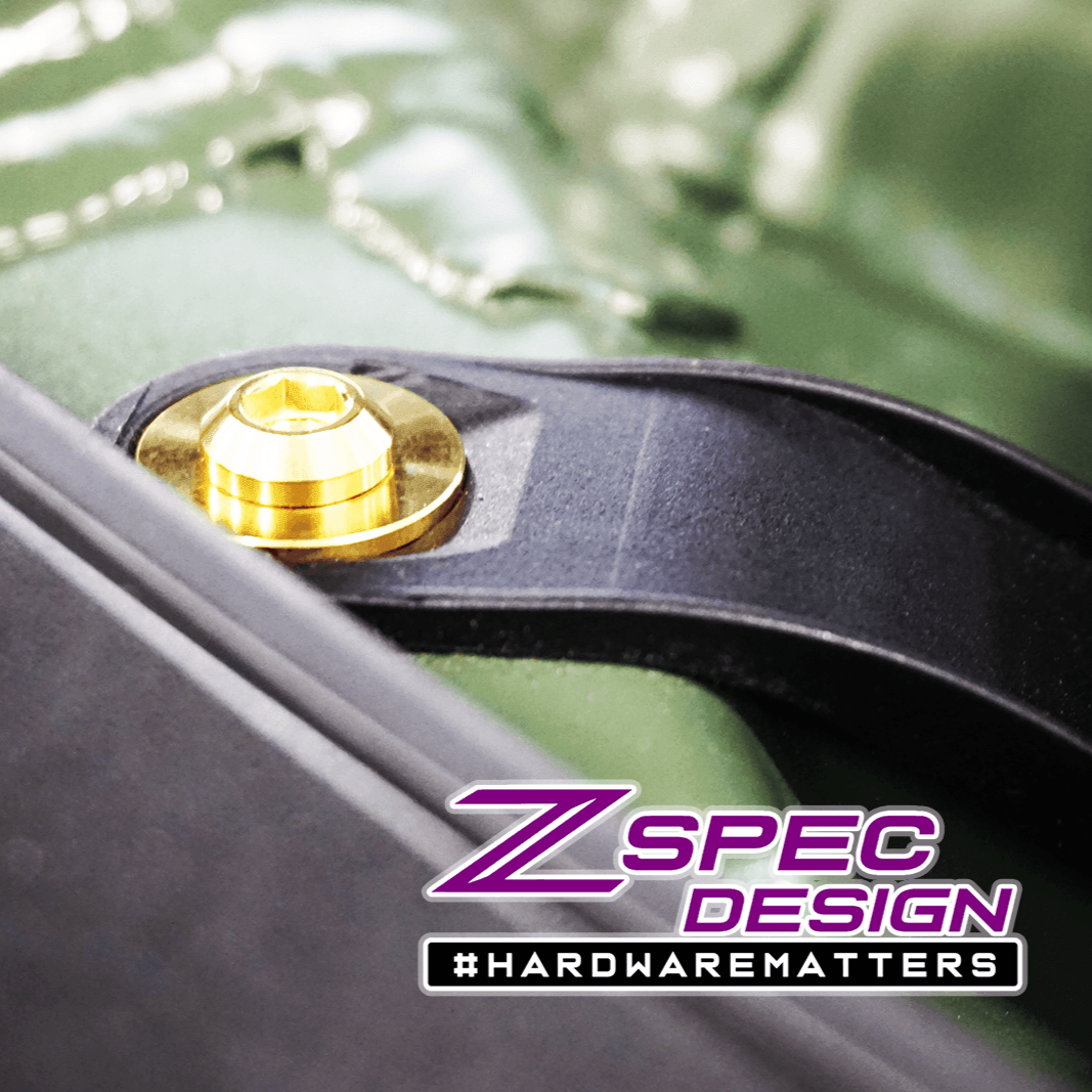 ZSPEC Stage-2 Dress Up Bolts® Fastener Kit for '18-23+ Audi A5 8W6 2.0L, Titanium - Howling Moto