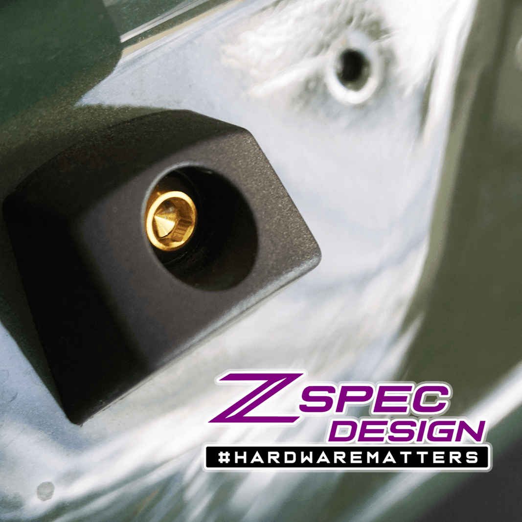 ZSPEC Stage-2 Dress Up Bolts® Fastener Kit for '18-23+ Audi A5 8W6 2.0L, Titanium - Howling Moto
