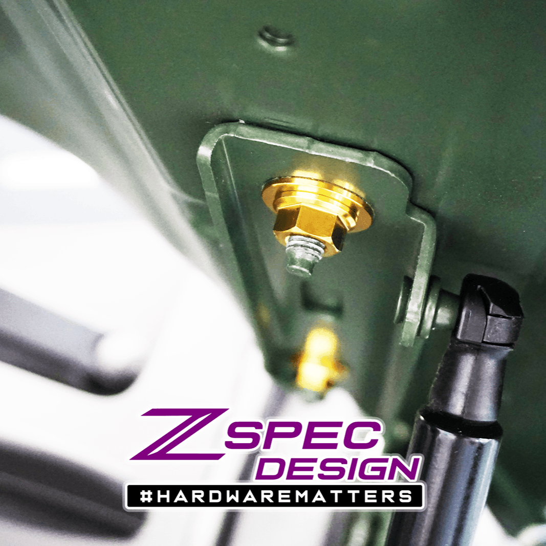 ZSPEC Stage-1 Dress Up Bolts® Fastener Kit for '18-23+ Audi A5 8W6 2.0L, Titanium - Howling Moto