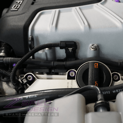 ZSPEC Stage-1 Dress Up Bolts® Fastener Kit for Audi S5 B8 3.0L, Stainless & Billet - Howling Moto