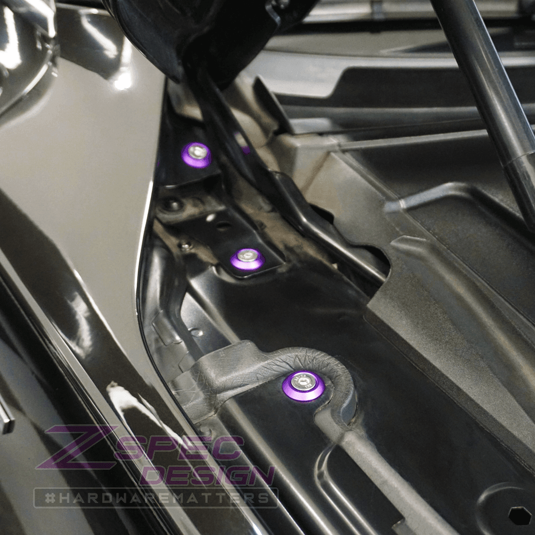 ZSPEC Stage-1 Dress Up Bolts® Fastener Kit for '12-18 Audi A7 4G8 3.0L, Stainless & Billet - Howling Moto