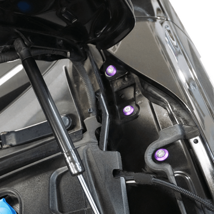 ZSPEC Stage-2 Dress Up Bolts® Fastener Kit for '12-18 Audi A7 4G8 3.0L, Stainless & Billet - Howling Moto