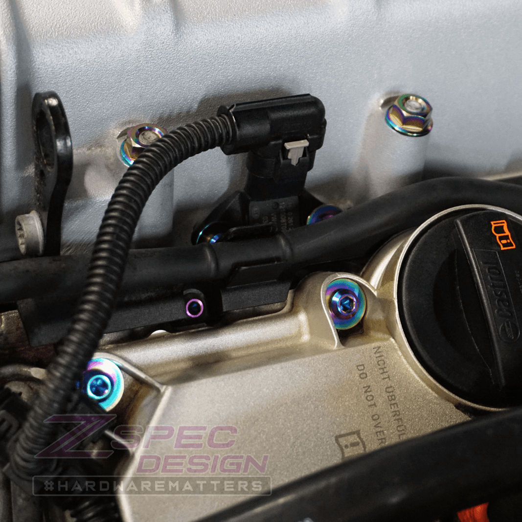 ZSPEC Stage-3 Dress Up Bolts® Fastener Kit for '12-18 Audi A7 4G8 3.0L, Titanium - Howling Moto