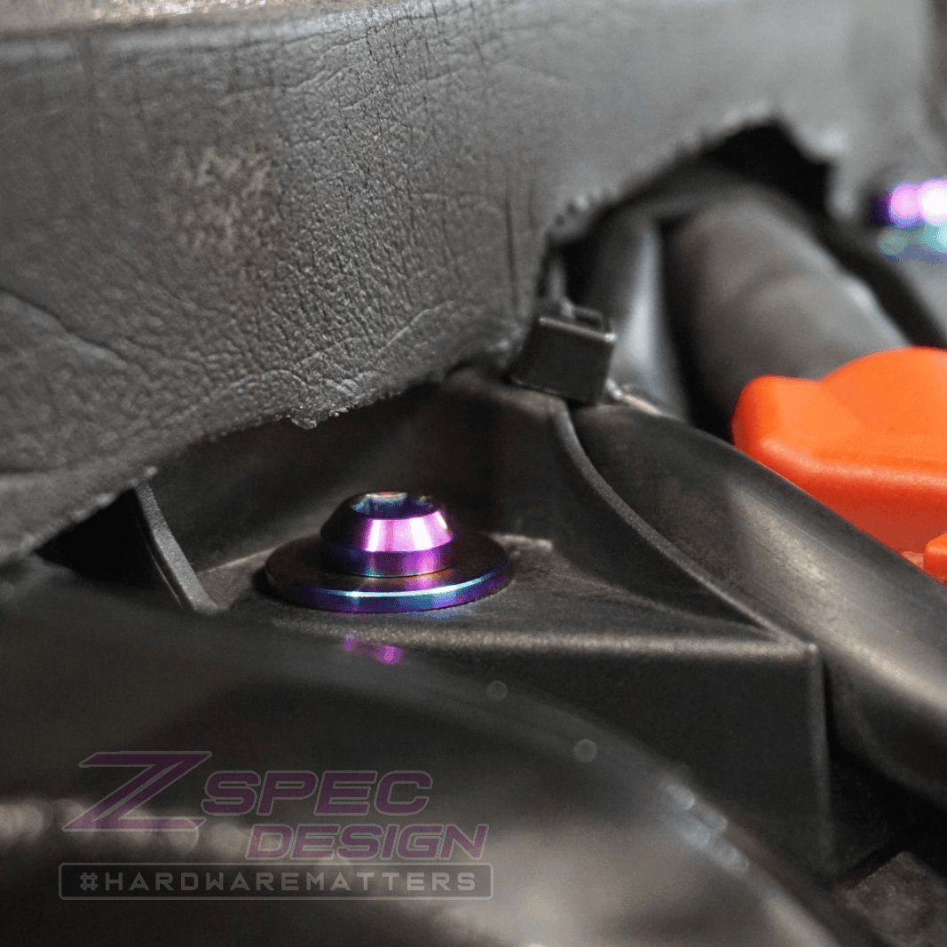 ZSPEC Stage-3 Dress Up Bolts® Fastener Kit for '12-18 Audi A7 4G8 3.0L, Titanium - Howling Moto