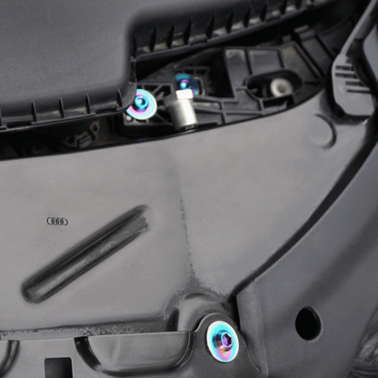 ZSPEC Stage-1 Dress Up Bolts® Fastener Kit for '12-18 Audi A7 4G8 3.0L, Titanium - Howling Moto