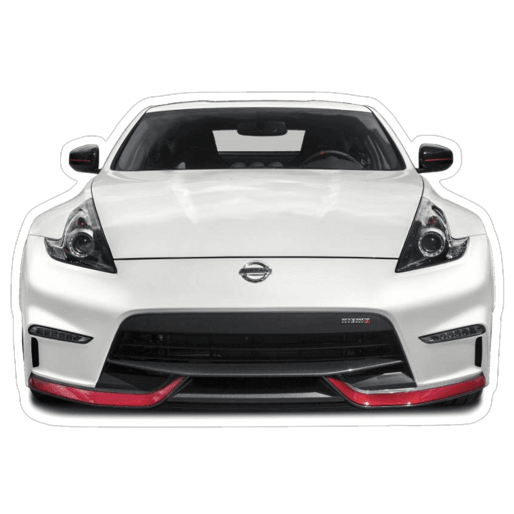 Nissan NISMO 370z V2 Car Vinyl Decal / Sticker, 4" x 2.7" - Howling Moto