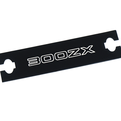 ZSPEC Clock Hole-Cover Plate for '90-99 Nissan 300zx Z32 Stereo Bezels, Laser-Etched - Howling Moto