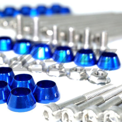 ZSPEC Dress Up Bolts® Kit for FAST 102mm LSXR and LSXRT Manifolds, Stainless & Billet - Howling Moto