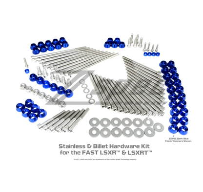 ZSPEC Dress Up Bolts® Kit for FAST 102mm LSXR and LSXRT Manifolds, Stainless & Billet - Howling Moto
