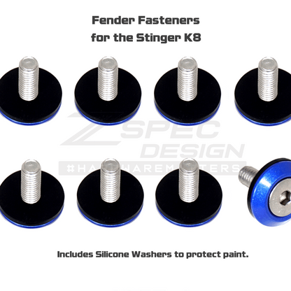 ZSPEC Fenders Fastener Kit for '18+ Stinger GT K8, Stainless & Billet Hardware - Howling Moto