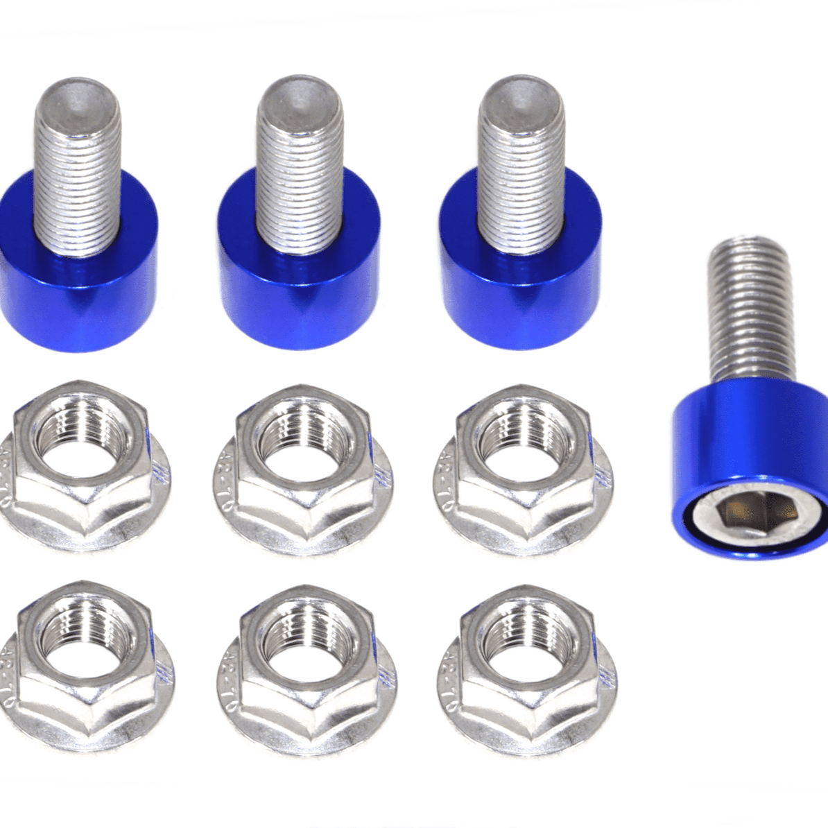 ZSPEC Struts & Struts Tower Brace Fastener Kit for '18+ Stinger GT K8, Stainless & Billet - Howling Moto