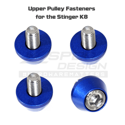 ZSPEC Upper Pulley Fastener for '18+ Stinger GT, Stainless & Billet Hardware - Howling Moto