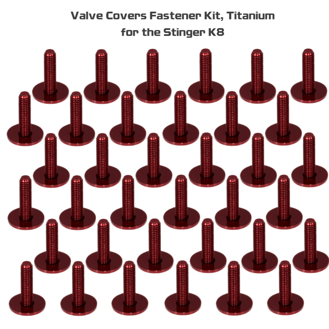 ZSPEC Stage-3 Dress Up Bolts® Fastener Kit for '18+ Stinger GT, Titanium & Billet - Howling Moto