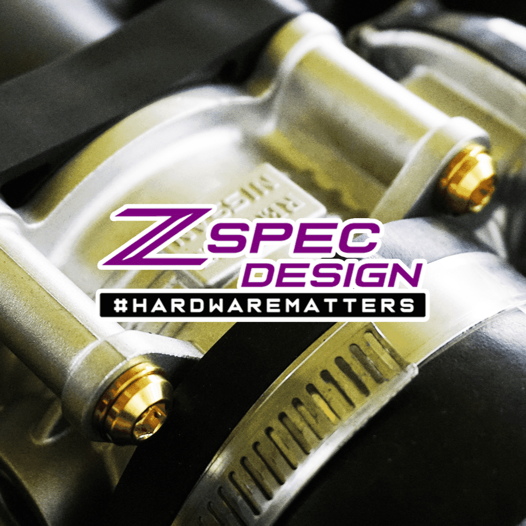 ZSPEC Throttle Bodies Fastener Kit for '23+ Nissan Z RZ34, Grade-5 Titanium - Howling Moto
