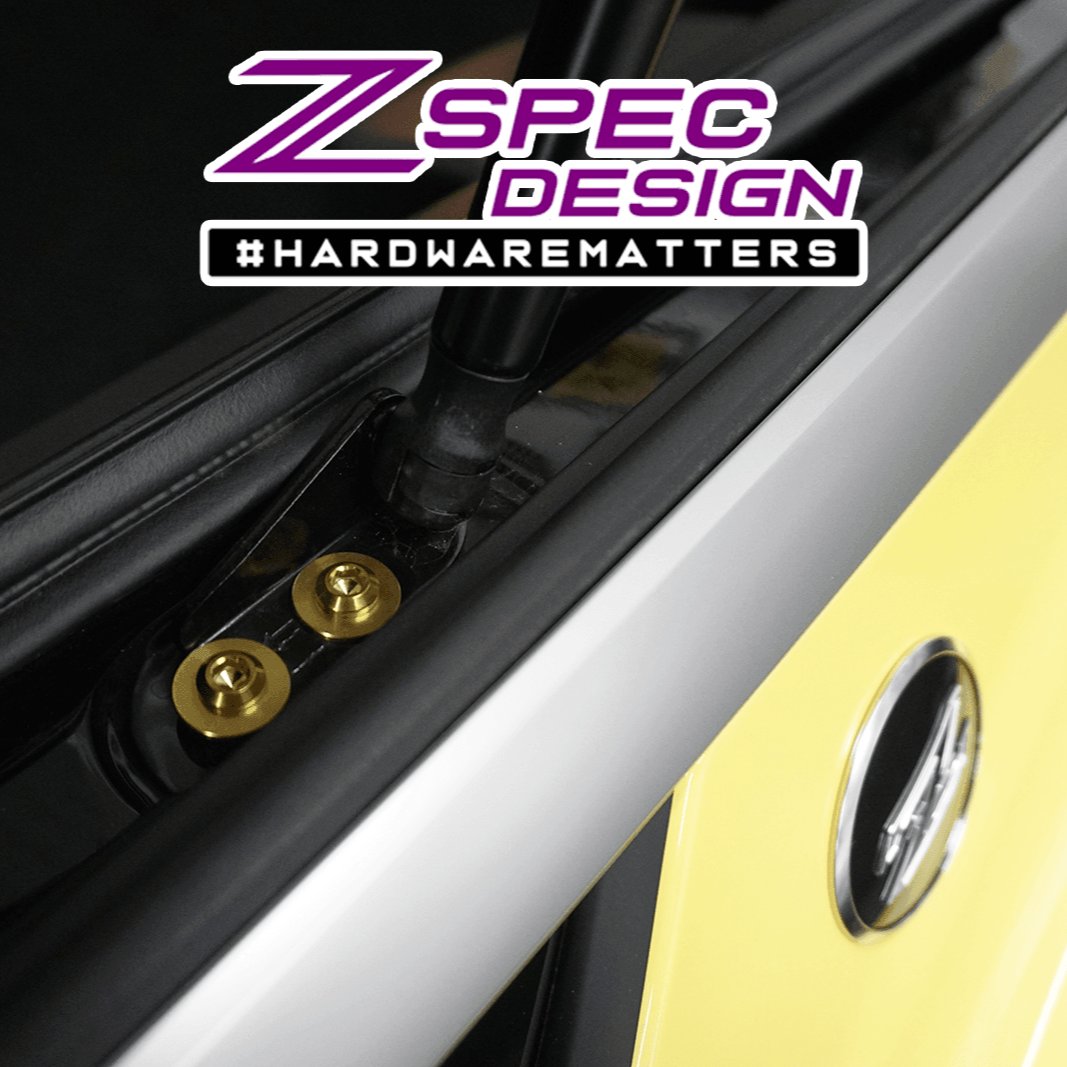 ZSPEC Hatch Struts Fastener Kit for '23+ Nissan Z RZ34, Grade-5 Titanium - Howling Moto