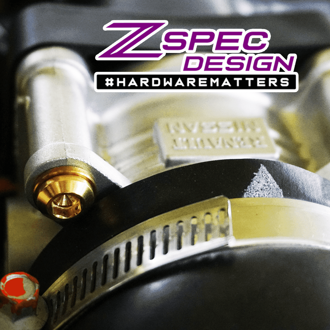ZSPEC Throttle Bodies Fastener Kit for '23+ Nissan Z RZ34, Grade-5 Titanium - Howling Moto