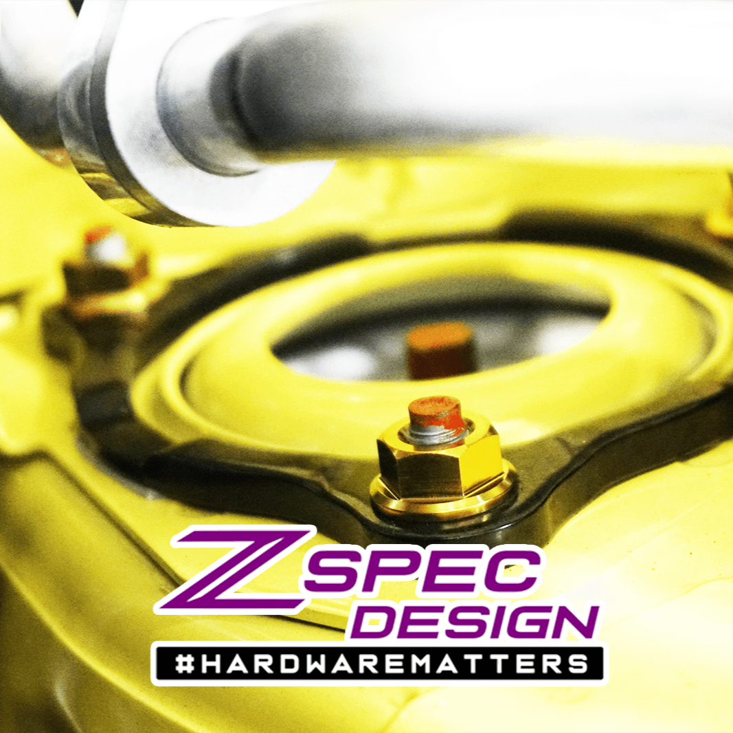 ZSPEC Shock Tower Nuts for '23+ Nissan Z RZ34, Titanium - Howling Moto