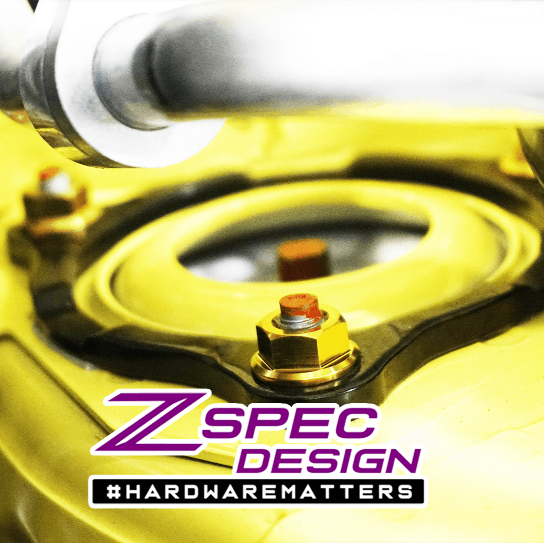 ZSPEC Shock Tower Nuts for Nissan 350z/G35/370z/G37/RZ34/Q, Grade-5 Titanium - Howling Moto