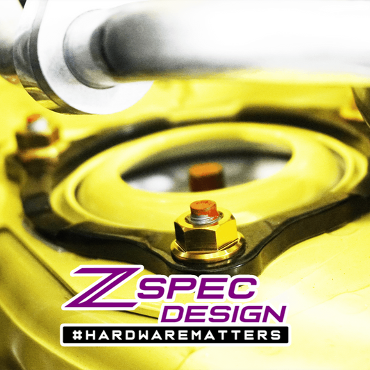 ZSPEC Shock Tower Nuts for Nissan 350z/G35/370z/G37/RZ34/Q, Grade-5 Titanium - Howling Moto