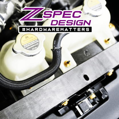 ZSPEC Stage-2 Dress Up Bolts® Hardware Kit for Nissan Z RZ34, Titanium - Howling Moto