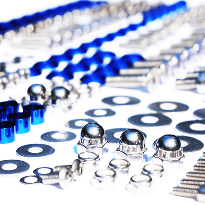 ZSPEC Stage-2 Dress Up Bolts® Fastener Kit for '13-16 Nissan Altima, Stainless & Billet - Howling Moto