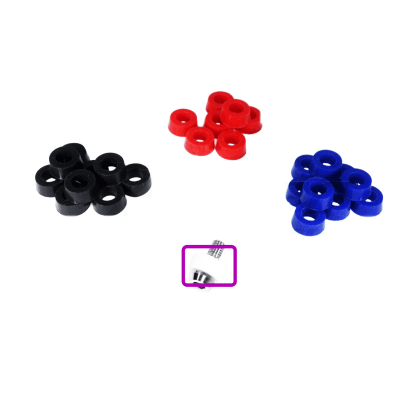 ZSPEC Silicone Timing Cover Bushings for Nissan Z31 300zx Shoulder Bolts, 20-Pack - Howling Moto