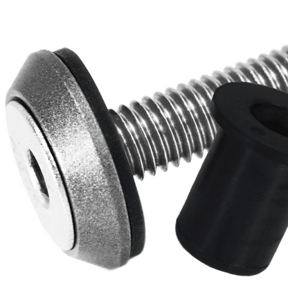 ZSPEC Body Kit Fastener, Low-Profile M5x20mm w/Well Nut, Stainless & Billet, Per Each - Howling Moto