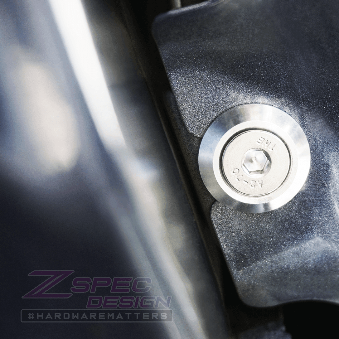 ZSPEC Stage-3 Dress Up Bolts® Fastener Kit for '16-21 Subaru Legacy 3.6L, Stainless & Billet - Howling Moto