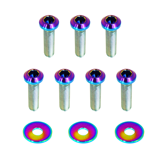 ZSPEC Dress Up Bolts® Fastener Kit for Nissan 300zx Z32 Super HICAS Pump - Howling Moto