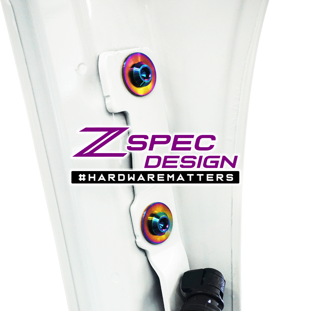ZSPEC Stage-2 Dress Up Bolts® Fastener Kit for the Tesla Model 3, Grade-5 Titanium - Howling Moto