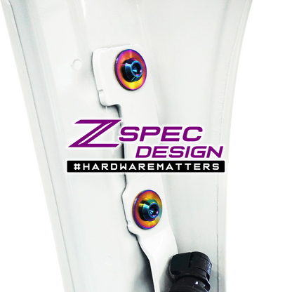 ZSPEC Stage-2 Dress Up Bolts® Fastener Kit for the Tesla Model 3, Grade-5 Titanium - Howling Moto