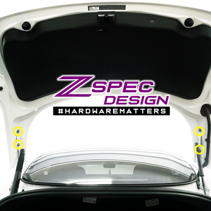 ZSPEC Stage-2 Dress Up Bolts® Fastener Kit for the Tesla Model 3, Grade-5 Titanium - Howling Moto