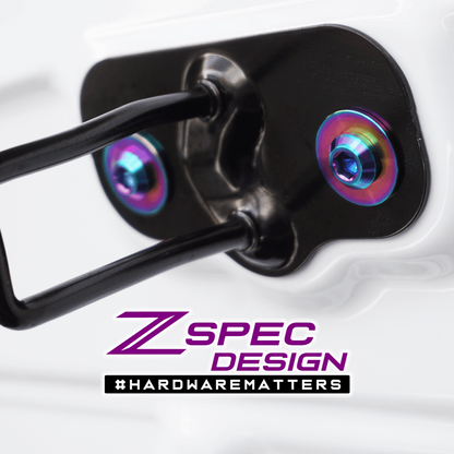 ZSPEC Stage-2 Dress Up Bolts® Fastener Kit for the Tesla Model Y, Grade-5 Titanium - Howling Moto