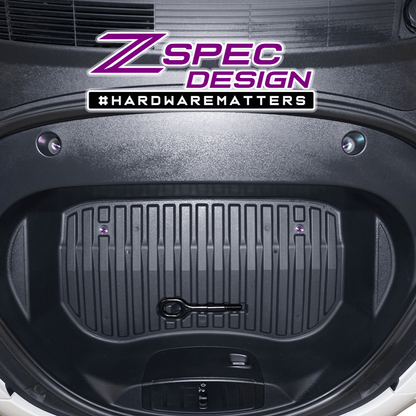 ZSPEC Stage-2 Dress Up Bolts® Fastener Kit for the Tesla Model 3, Grade-5 Titanium - Howling Moto