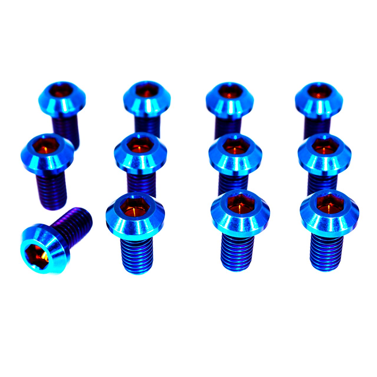 ZSPEC Coil Brackets Dress Up Bolts® Fastener Kit for 300zx Z32, Titanium - Howling Moto