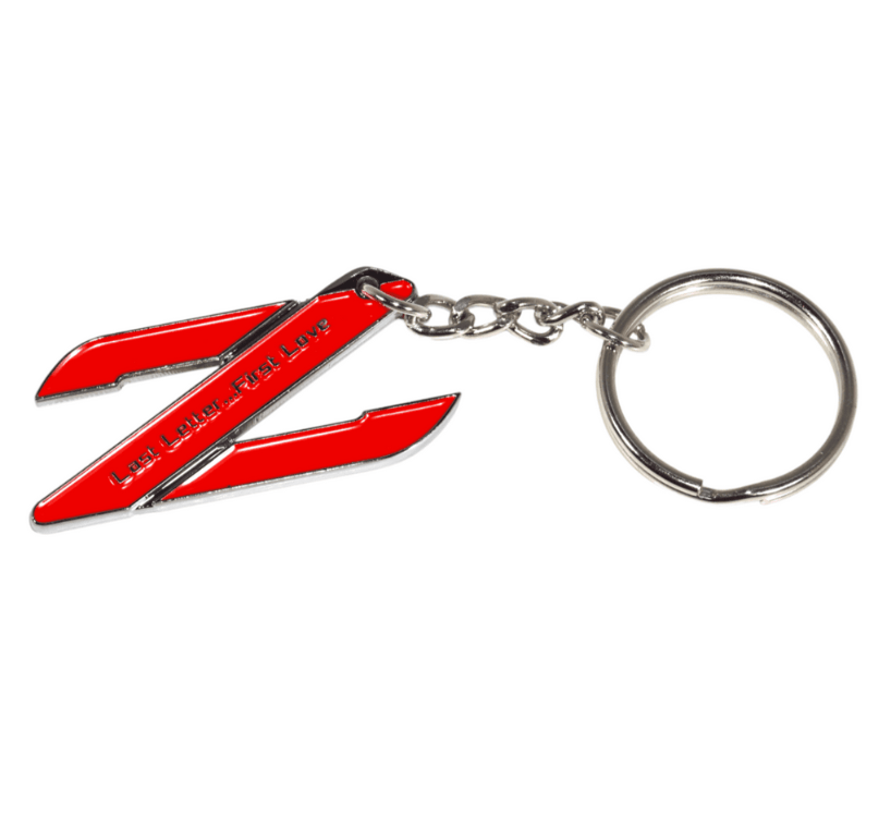 ZSPEC Chrome & Colored Keychain, Style: Nissan Z32 300zx - Howling Moto